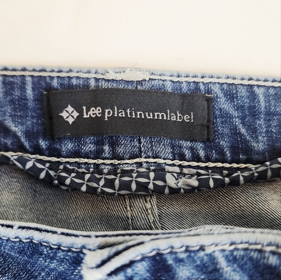Lee Platinum Lable Classic Fit Barely Bootcut Jeans Pants - Picture 6 of 8